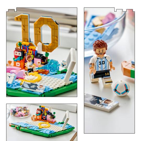 LEGO® Lionel Messi Soccer Highlights Football Editions Building Kit 43011